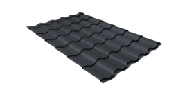 Профиль волновой кредо 0,45 Drap RAL 7024 мокрый асфальт