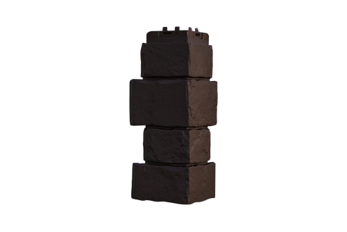 Угол GL Крупный камень Classic шоколадный