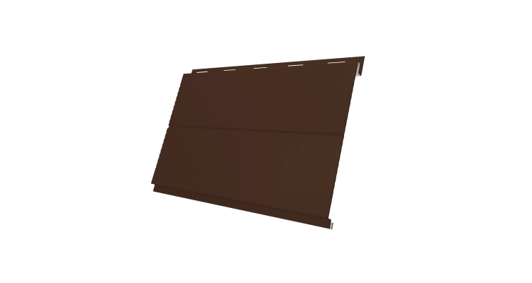 Вертикаль 0,2 line 0.5 Satin с пленкой RAL 8017 шоколад