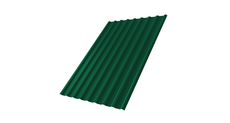 Профнастил С20R 0,5 Satin RAL 6005 зеленый мох