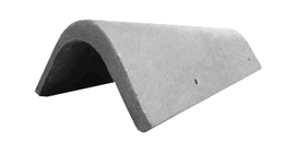 Боковая универсальная черепица Braas серый