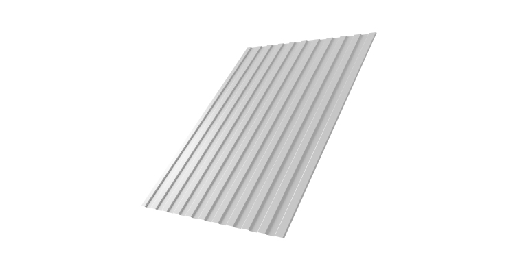 Профнастил С8А 0,45 Drap RAL 9003 сигнальный белый