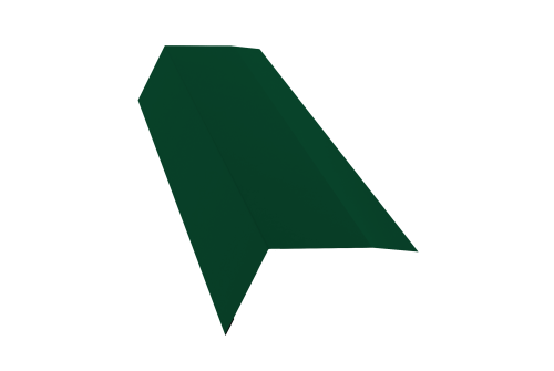 Планка карнизная 100х65 0,45 Drap RAL 6005 зеленый мох (2м)