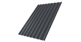 Профнастил С20R 0,4 PE-Double RAL 7024 мокрый асфальт