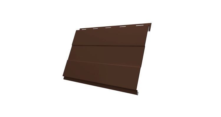 Вертикаль 0,2 prof 0.5 PurPro Мatt 275 с пленкой RAL 8017 шоколад