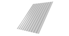 Профнастил С8А 0,5 Satin RAL 9003 сигнальный белый