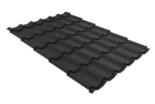 Профиль волновой модерн 0,45 Drap RAL 7016 антрацитово-серый