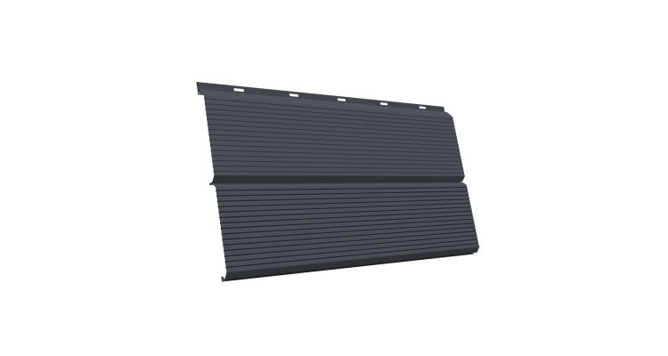 ЭкоБрус 0,345 Gofr 0.45 Drap ST RAL 7024 мокрый асфальт