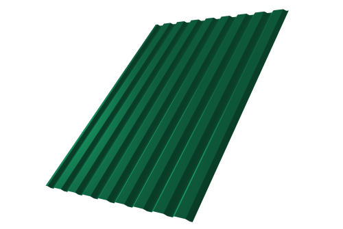 Профнастил С20A 0.5 Satin Matt TX RAL 6005 зеленый мох