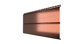 Сайдинг Металл Профиль Lбрус-XL-14х335 (PURMAN-20-Argillite-0.5)