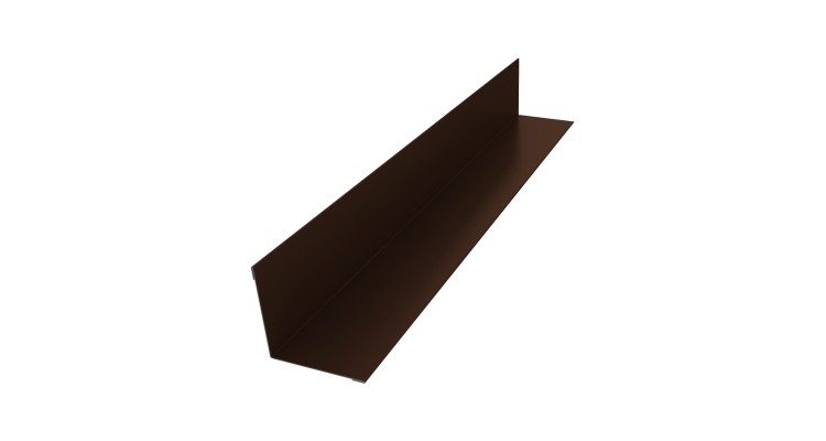 Угол внутренний 50х50 0,45 Drap ST RAL 8017 шоколад (2м)