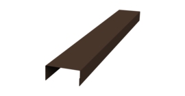 Крышка 45х20 жалюзи Texas 0,5 PurPro RAL 8017 шоколад (2м)