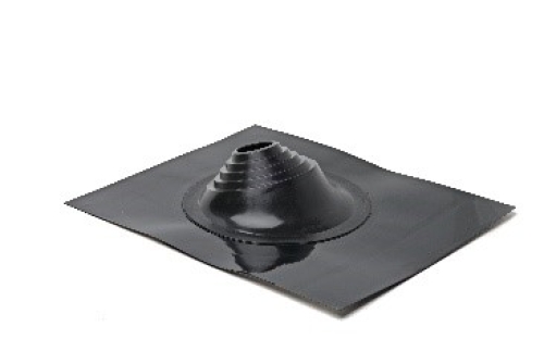 Проходной элемент MF угловой №1 (75-200мм) +185 EPDM (металлический окрашенный фланец) черный