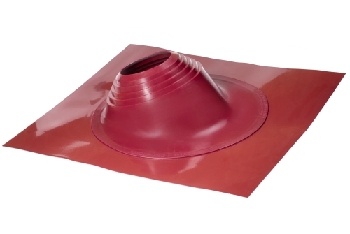 Проходной элемент MF угловой №2 (180-280мм) +185 EPDM (металлический окрашенный фланец) красный