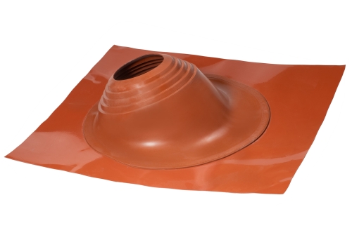 Проходной элемент MF угловой №3.1 (280-460мм) +185 EPDM (металлический окрашенный фланец) терракот