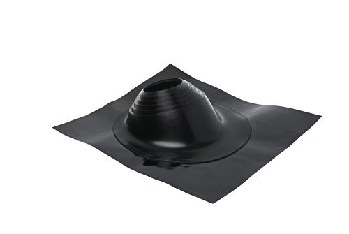 Проходной элемент MF угловой №3.1 (280-460мм) +185 EPDM (металлический окрашенный фланец) черный