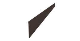 Ламель забора жалюзи Palermo 0,45 Drap TX RR 32 темно-коричневый