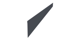 Ламель забора жалюзи Palermo 0,45 Drap-double TX RAL 7024 мокрый асфальт