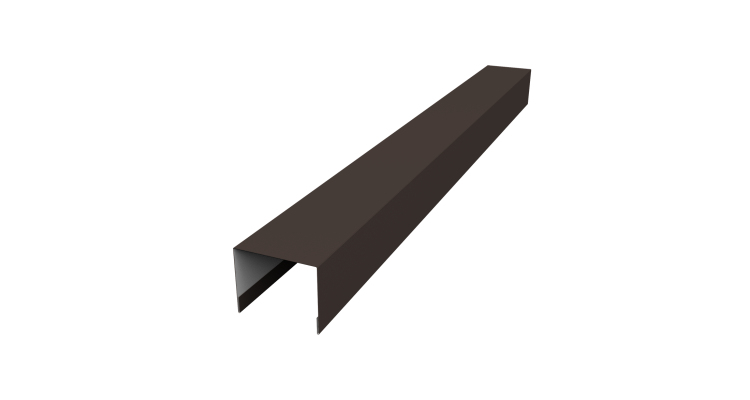 Крышка жалюзи Palermo 0,5 Drap TX RR 32 темно-коричневый (2м)