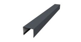 Крышка жалюзи Palermo 0,45 Drap TR RAL 7024 мокрый асфальт (2м)