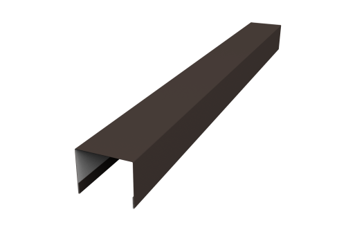 Крышка жалюзи Palermo 0,45 Drap TX RR 32 темно-коричневый (2,5м)