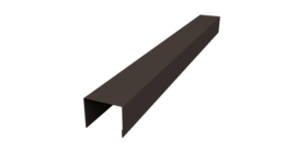 Крышка жалюзи Palermo 0,45 Drap-double TX RR 32 темно-коричневый (3м)