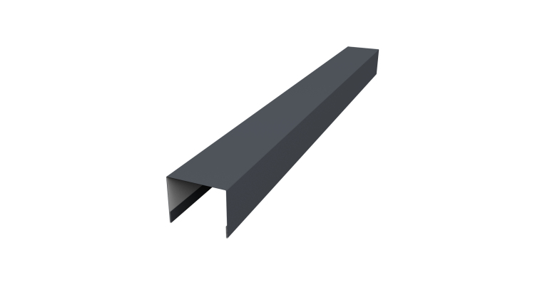 Крышка жалюзи Palermo 0,5 Drap TX RAL 7024 мокрый асфальт (3м)