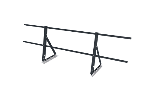 Ограждение кровельное на фальц Optima 0,65х2м RAL 7016